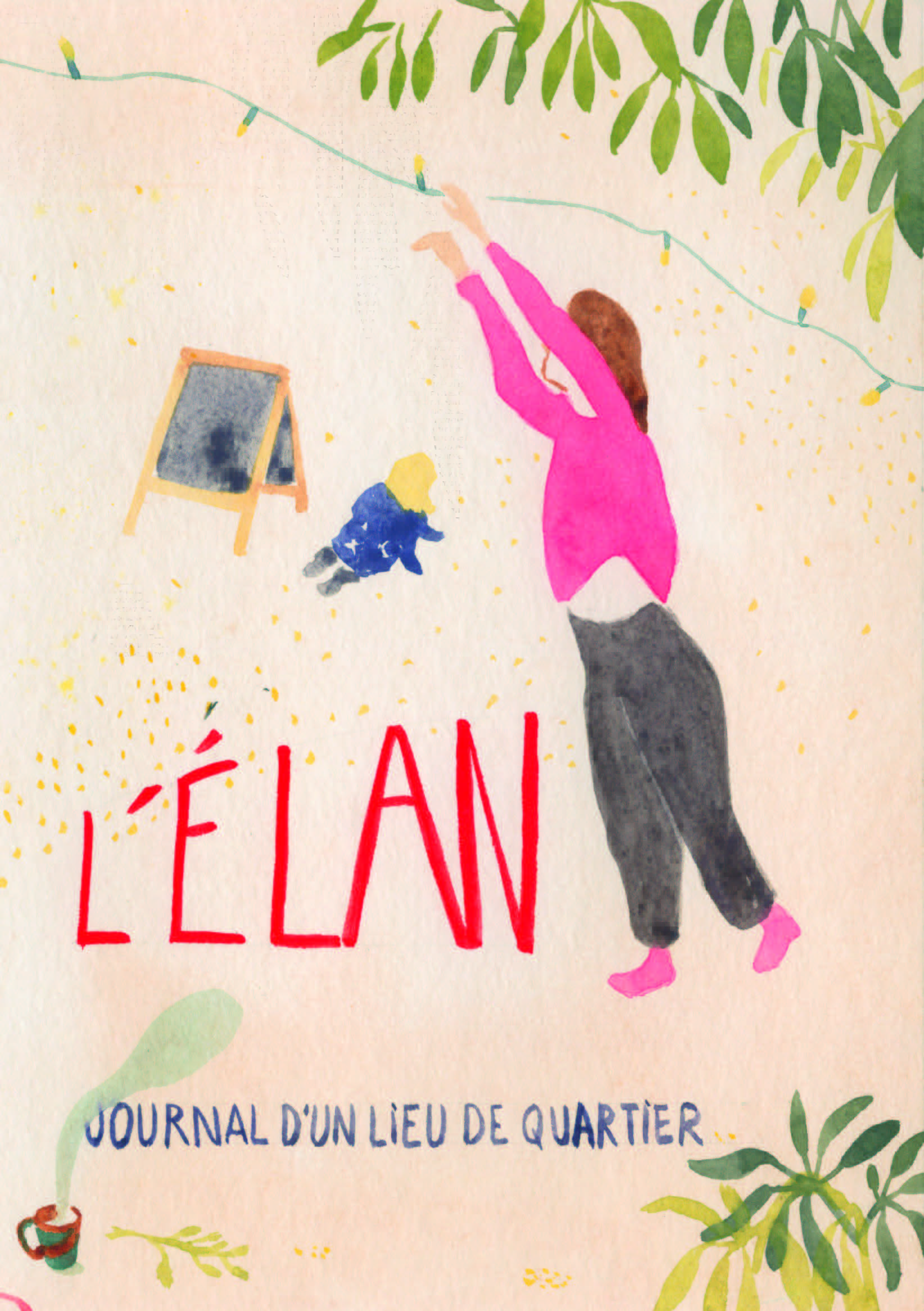 Narration visuelle du projet Décibel au Bempt : « L’élan – Journal d’un lieu de quartier »